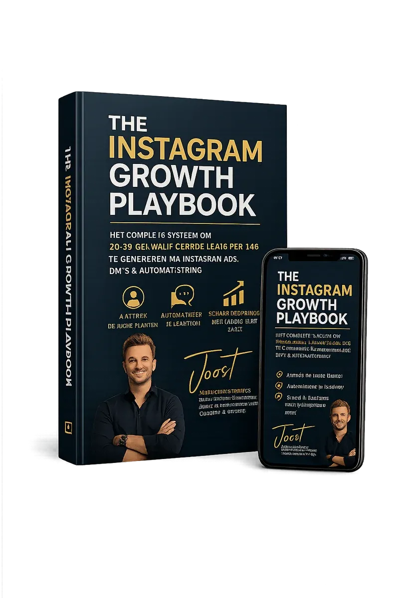 Instagram Growth Playbook voor Coaches & Kennisondernemers — Digitaal playbook (11 modules) + video walkthroughs + templates + checklists